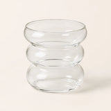 Monograph™ Bubble Glass Tumbler Set