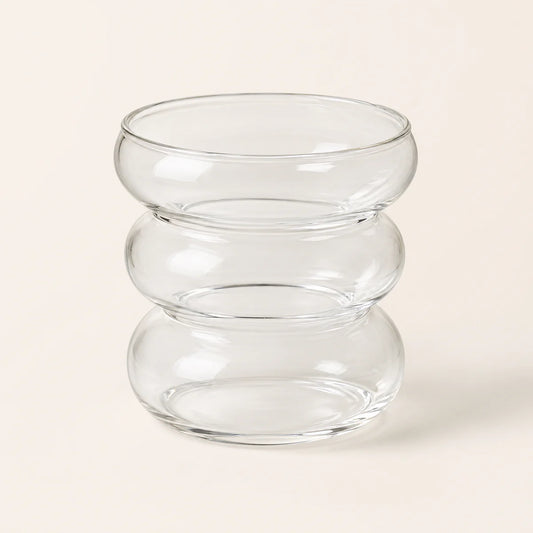 Monograph™ Bubble Glass Tumbler Set